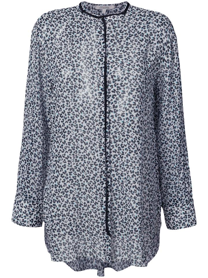 Animal Print Shirt - Women - Silk/cotton - 4, Grey, Silk/cotton, Dorothee Schumacher