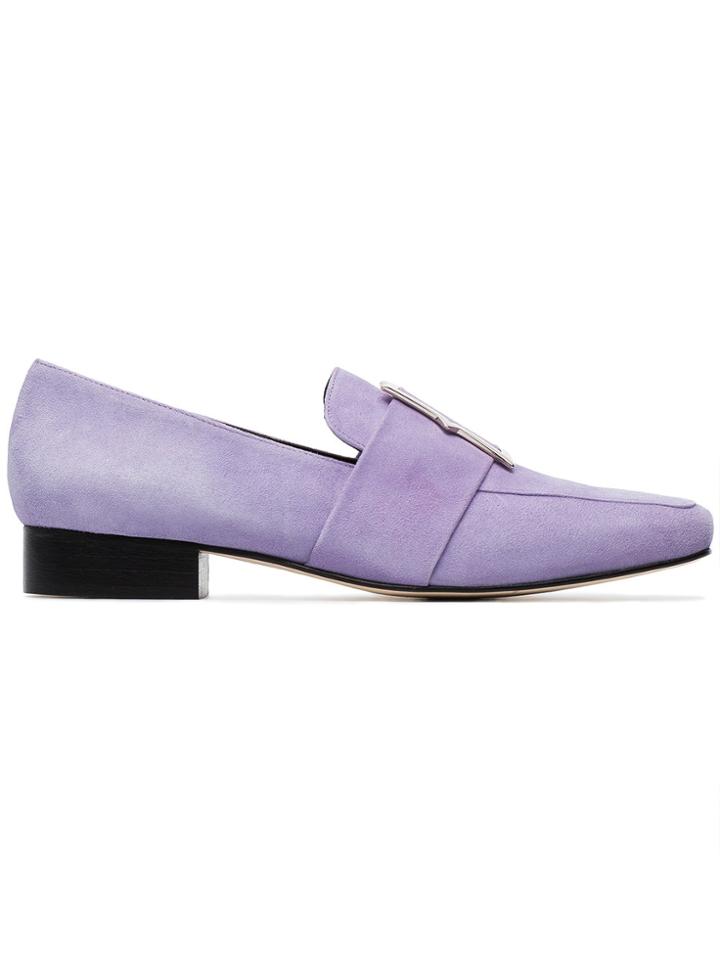 Dorateymur Lilac Suede Harput Ii 25 Loafers - Pink & Purple