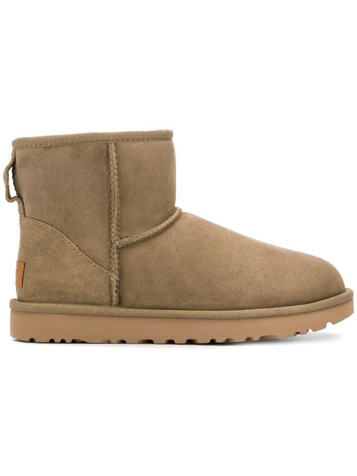 Ugg Australia Mini Ankle Boots - Brown