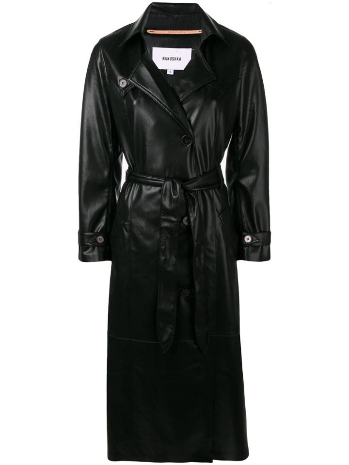 Nanushka Chiara Coat - Black