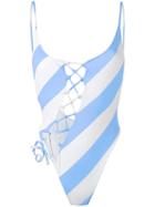 Sian Swimwear - Jada One Piece - Women - Polyamide/spandex/elastane - S, Blue, Polyamide/spandex/elastane
