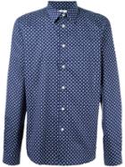 Ps By Paul Smith Polka Dots Shirt, Men's, Size: Xs, Blue, Cotton