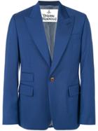 Vivienne Westwood Straight Fit Suit Jacket - Blue
