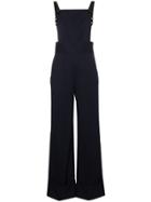 Shushu/tong Wool Jumpsuit With Detachable Trousers - Blue