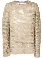 Jil Sander Open Stitch Jumper - Neutrals