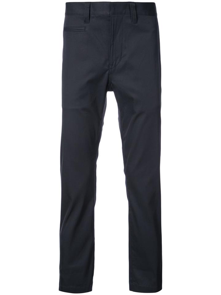 Junya Watanabe Comme Des Garçons Man Straight Leg Trousers - Blue