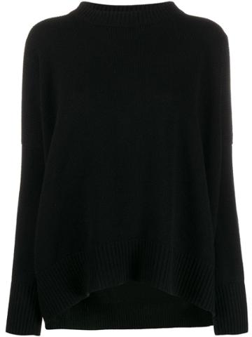 Oyuna Round Neck Jumper - Black