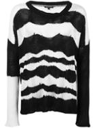 Ann Demeulemeester Open Knit Jumper, Men's, Size: Xs, Black, Cotton/cashmere