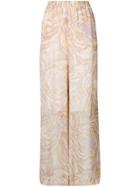 See By Chloé Printed Palazzo Pants - Neutrals