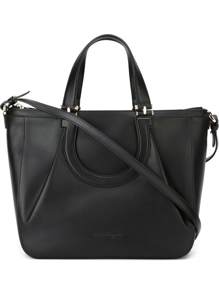 Salvatore Ferragamo 'nala' Tote, Women's, Black