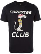 Ps By Paul Smith 'paradise Club' T-shirt, Men's, Size: Large, Blue, Organic Cotton