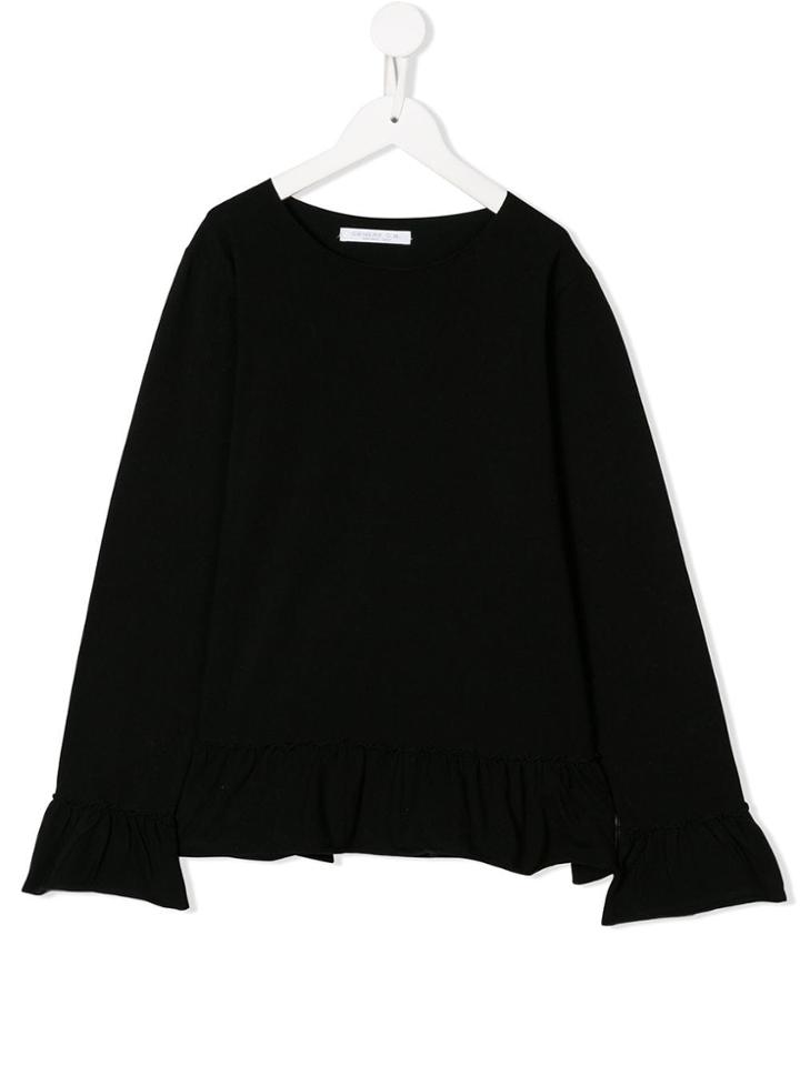 Cenere Gb Ruffled Blouse - Black