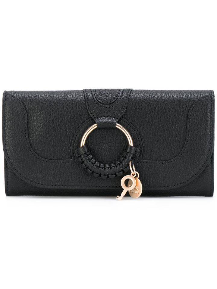See By Chloé Hana Continental Wallet - Black