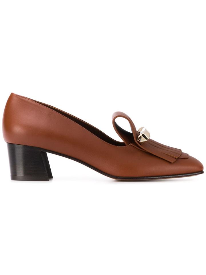 Valentino Valentino Garavani Uptown Loafers - Brown