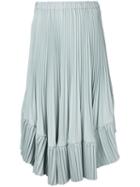 Cityshop - Tiered Full Skirt - Women - Polyester - One Size, Women's, Green, Polyester