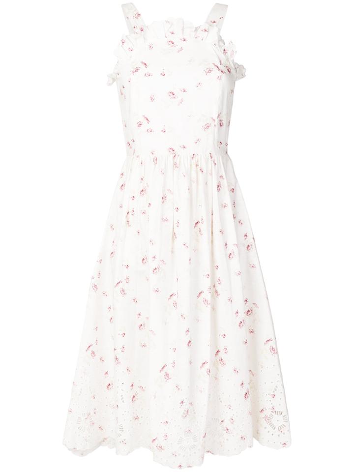 Sea Tie Lace Back Midi Dress - Unavailable