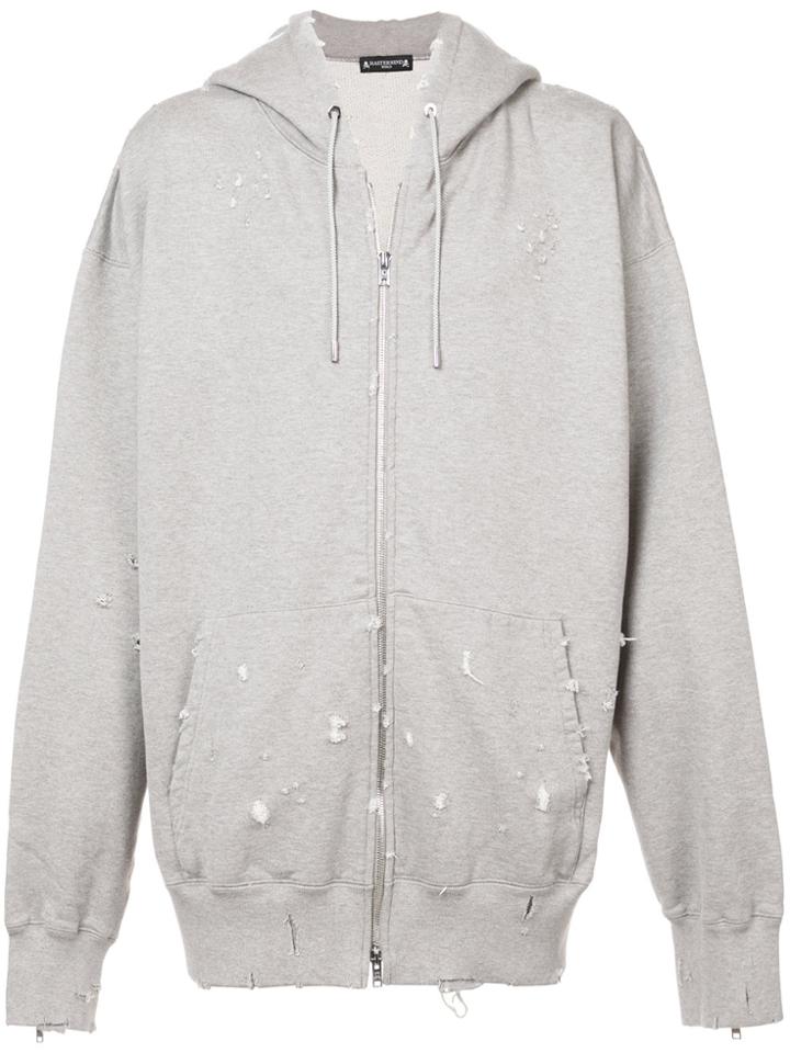 Mastermind World Zipped Light Hoodie - Grey
