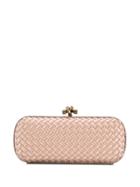 Bottega Veneta Woven Clutch - Neutrals
