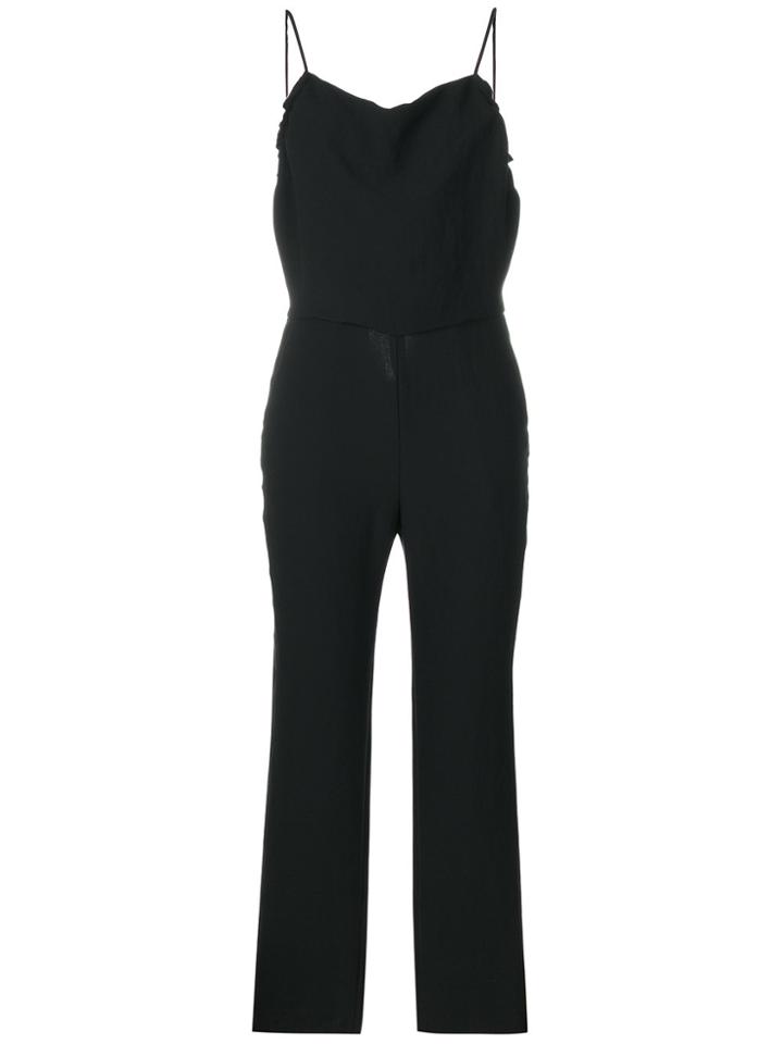 Iro Low Back Jumpsuit - Black