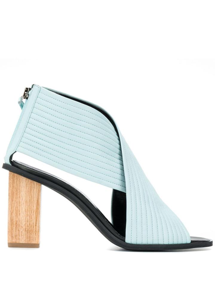 Christian Wijnants Heeled Ante Sandals - Blue
