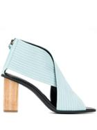 Christian Wijnants Heeled Ante Sandals - Blue
