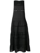 Liu Jo Tie Back Maxi Dress - Black