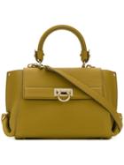 Salvatore Ferragamo Small Sofia Tote - Yellow & Orange