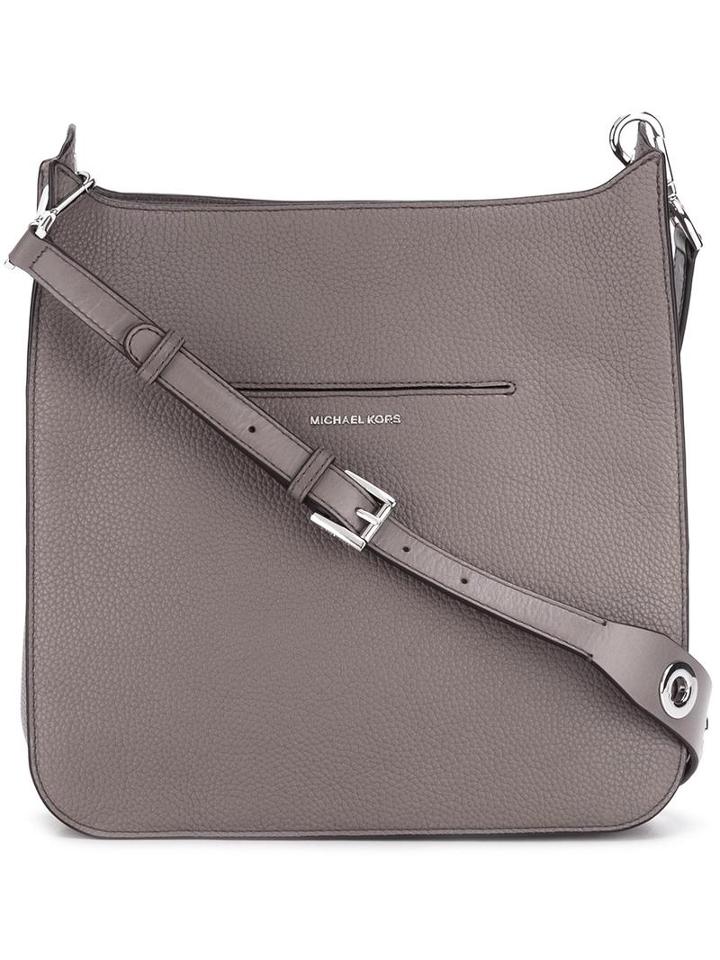 Michael Michael Kors Sullivan Shoulder Bag, Women's, Grey, Calf Leather