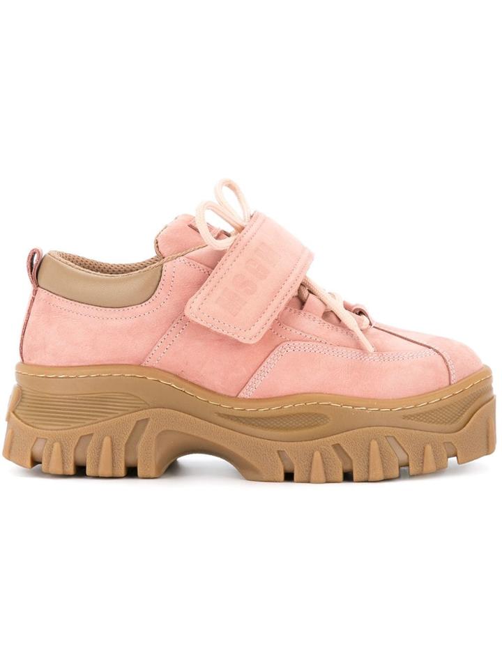 Msgm Ankle Boots - Pink