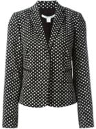 Diane Von Furstenberg Dot Print Blazer