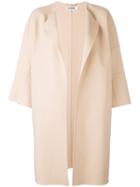 Jil Sander - Oversized Coat - Women - Cashmere - 42, Women's, Nude/neutrals, Cashmere