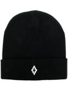 Marcelo Burlon County Of Milan Cross Beanie Hat - Black