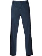 Brunello Cucinelli Slim-fit Trousers, Men's, Size: 52, Blue, Cotton/spandex/elastane/polyester