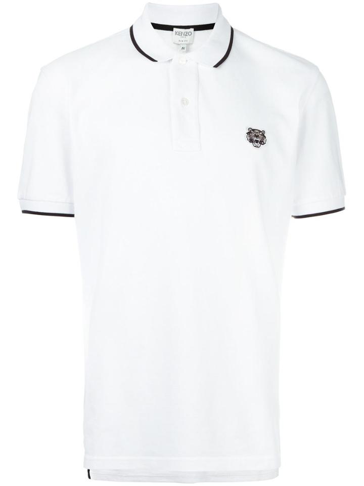 Kenzo Mini Tiger Polo Shirt - White
