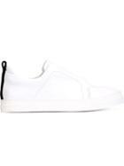 Pierre Hardy Slider Slip-on Sneakers, Women's, Size: 37, White, Nappa Leather/rubber