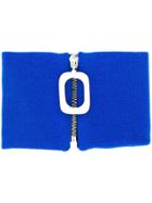 Jw Anderson Knitted Neckband - Blue