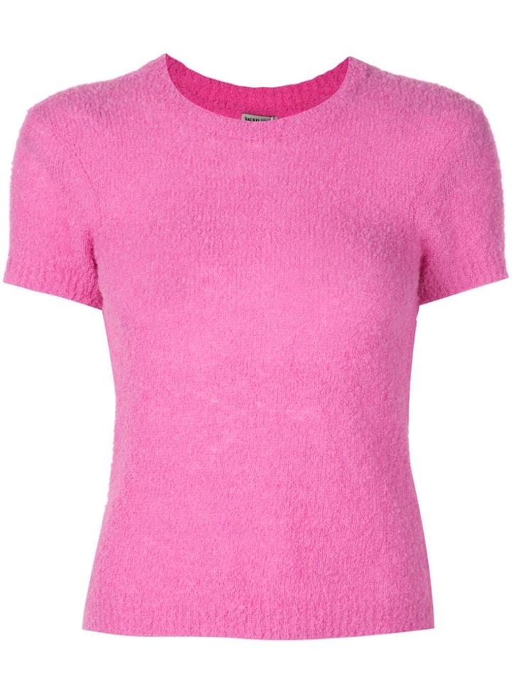 Rachel Comey Short Sleeved Sweatshirt - Pink