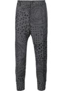 Vivienne Westwood Man Buckle Cuff Trousers, Men's, Size: 50, Grey, Cotton/acrylic/polyester/wool