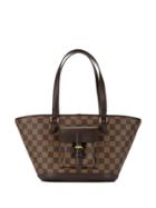 Louis Vuitton Pre-owned Manosque Pm Tote - Brown