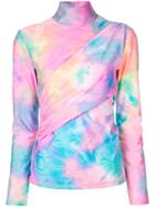 Sies Marjan Tie Dye Wrapped Top - Multicolour