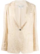 Forte Forte Embroidered Blazer - Neutrals