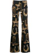 Versace Collection Tapered Trousers - Black