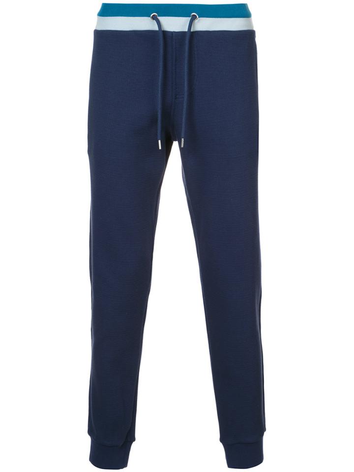 Orlebar Brown Striped Track Pants - Blue