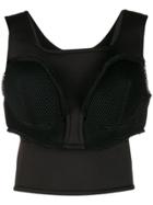 Comme Des Garçons Bra Support Top - Black