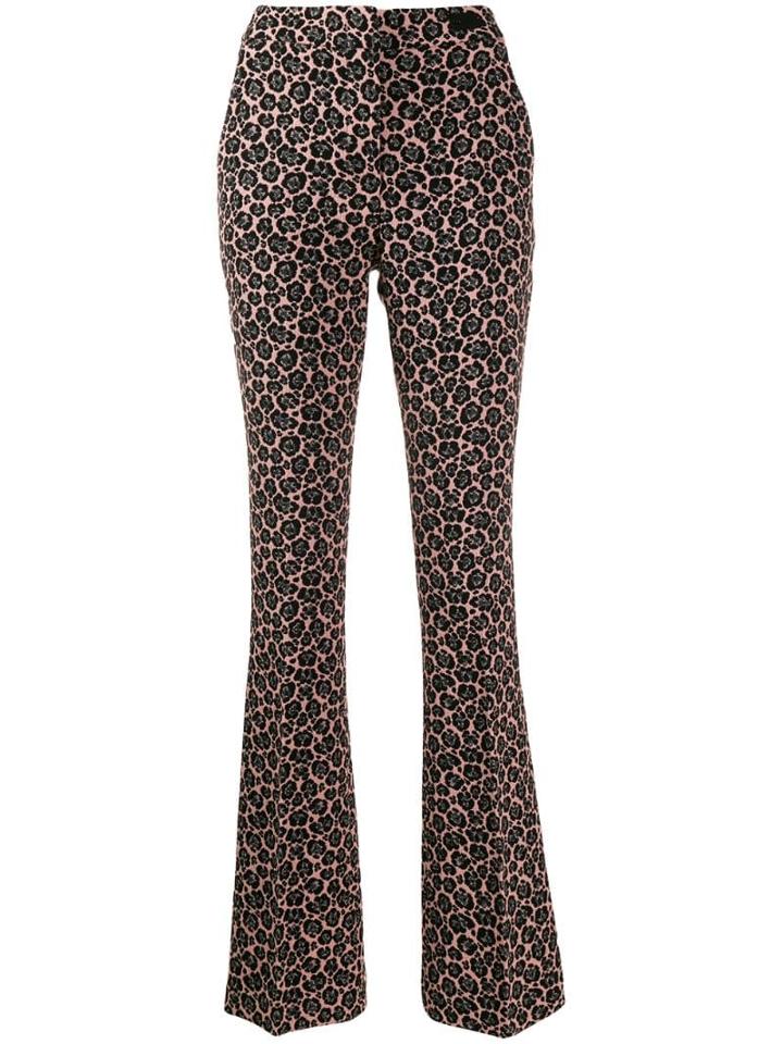 Be Blumarine Flared Trousers - Pink