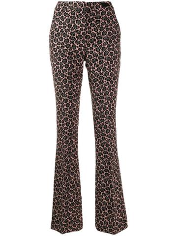 Be Blumarine Flared Trousers - Pink