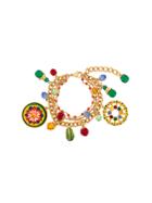 Dolce & Gabbana Charm Chain Bracelet - Metallic