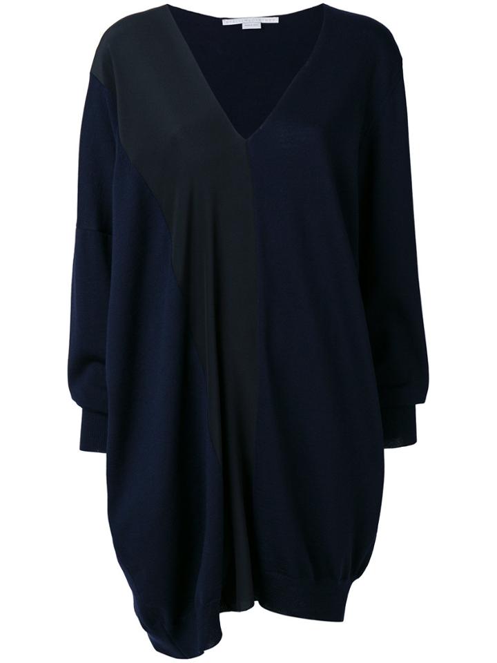 Stella Mccartney Colour Block Dress - Black