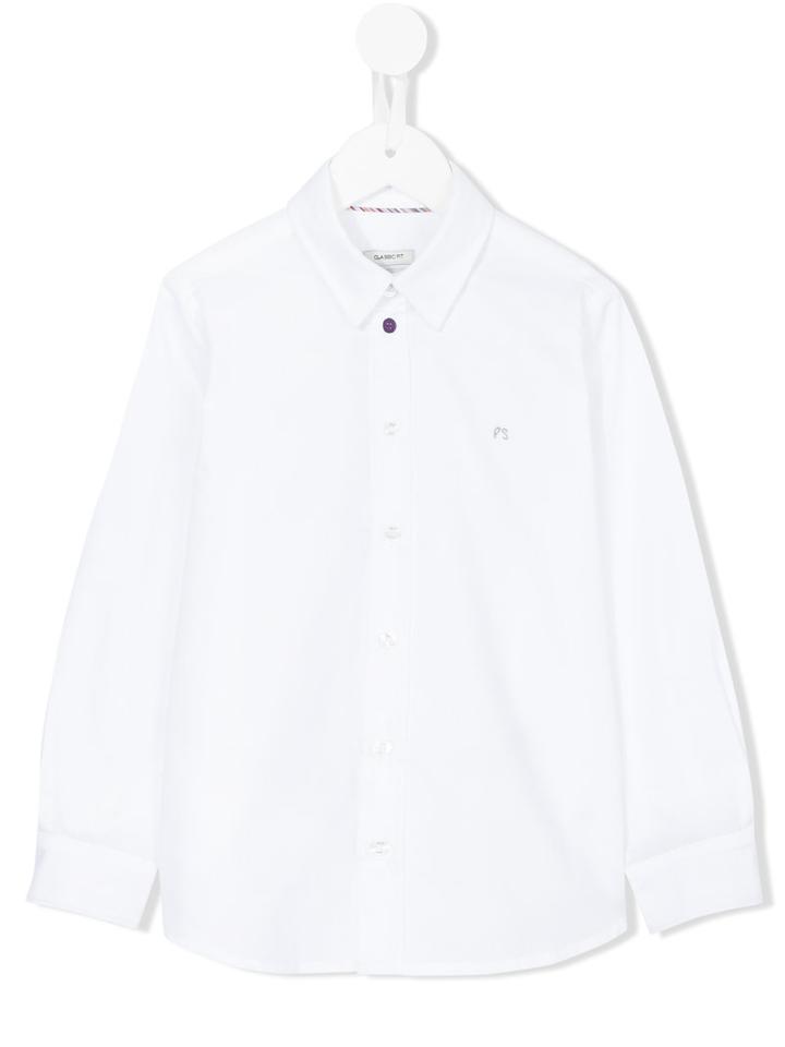 Paul Smith Junior - Classic Shirt - Kids - Cotton - 10 Yrs, Boy's, White