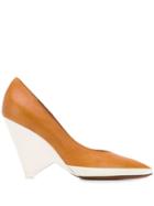 Givenchy Two Tone Pumps - Brown